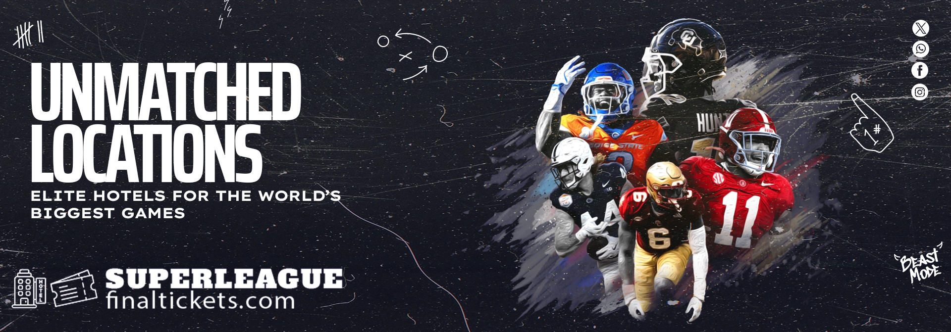 Secure top-rated hotels for Super Bowl and Olympic Games